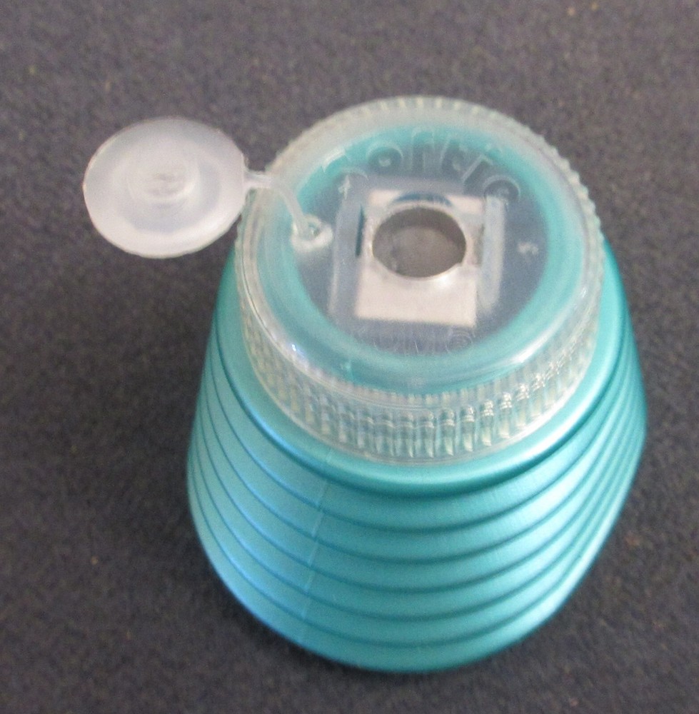 KUM Germany 221 GREEN Plastic Ruffle Cone Pencil Sharpener