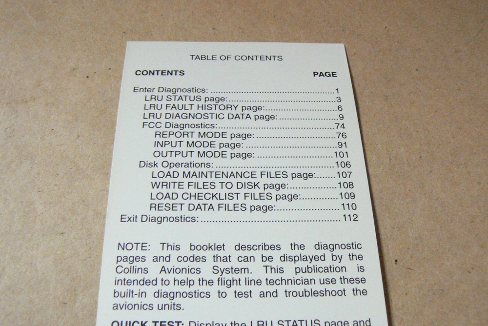 Rockwell Collins Falcon 2000 Avionics System Diagnostics Guide 3rd Edition
