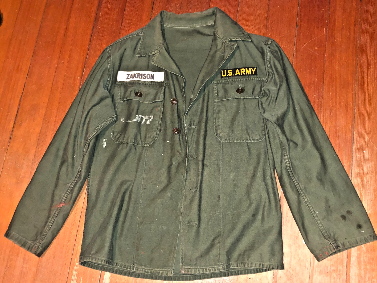 US Army Fatigue Field Shirts & Pants OJ-107 - Lot of 3