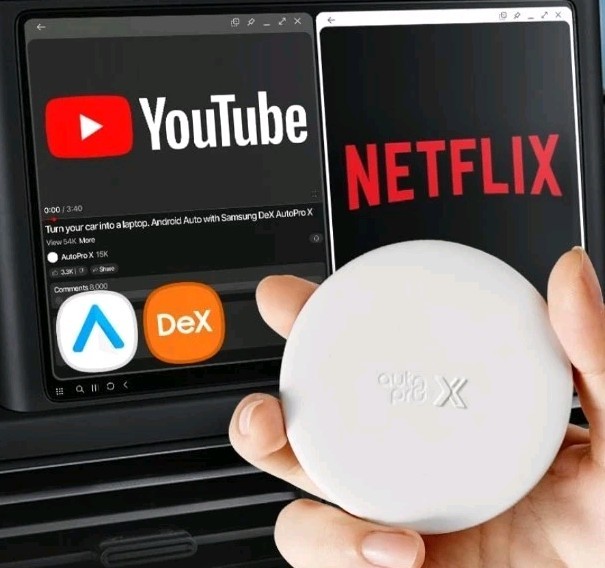 AutoPro X Android Auto Wireless Adapter Samsung DeX Box - Wireless Android Auto