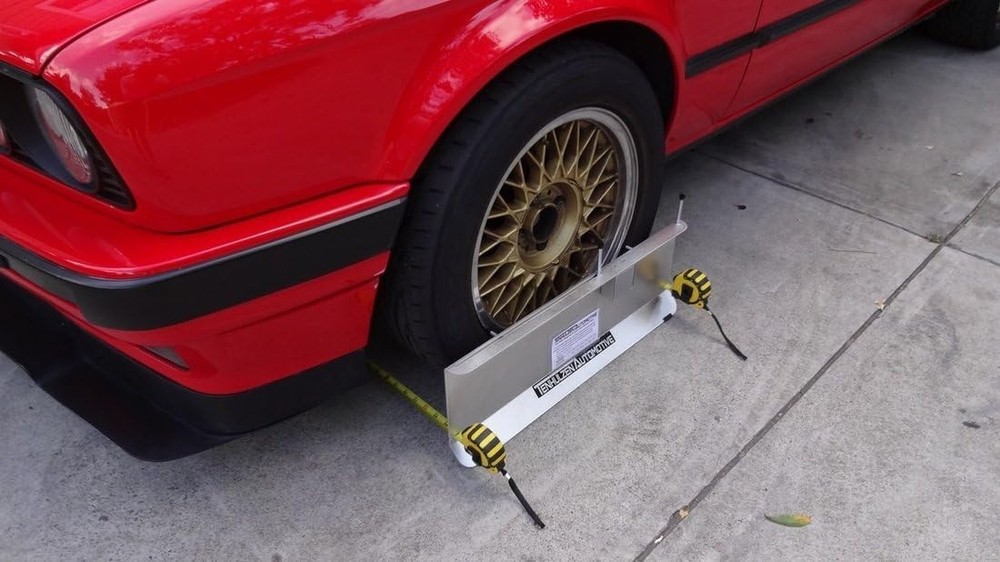 2-Wheel Alignment Tool - All-in-one Camber/Caster/Toe Plates -