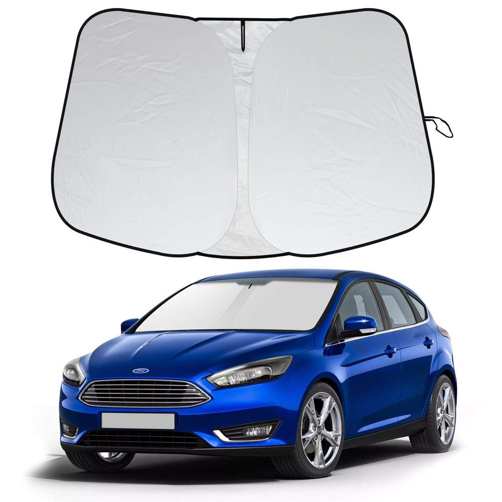 Fit Ford Focus 2012-2018 Car Windshield Sun Shade Cover Visor UV Block Protector