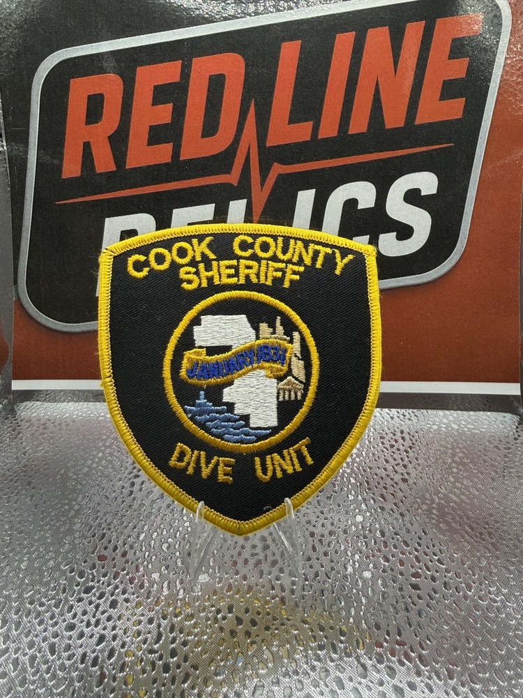 Cook County Illinois Sheriff Patch Dive Team Unit