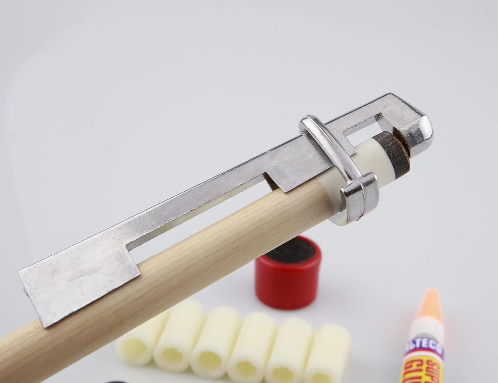 15 Pack Cue Stick Tip Repair Kit, Tips Accessorie, Include 6 Pool 01