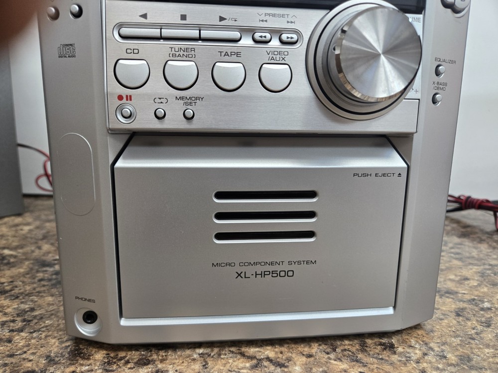 Sharp XL-HP500 stereo components system w/remot fully working