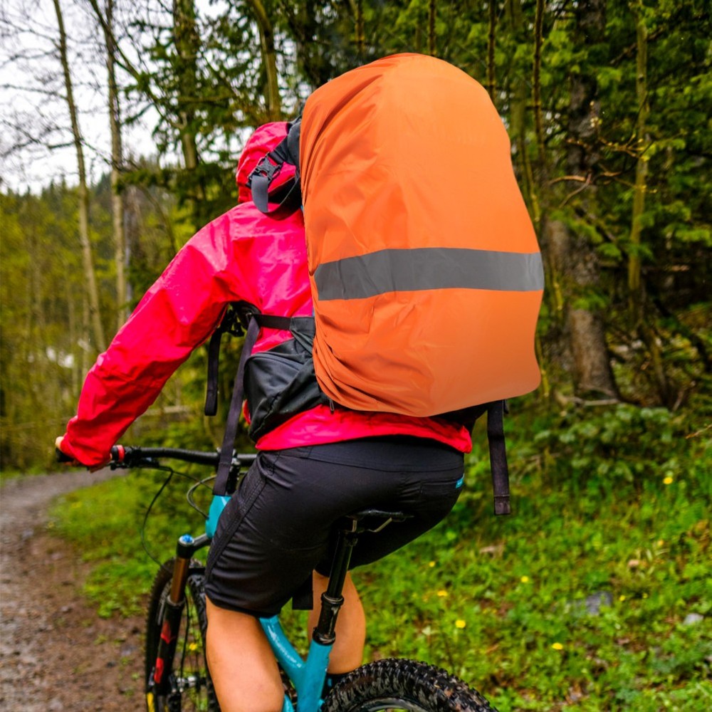 Backpack Rain Cover with Reflective Strip Outdoor Backpack Rainproof Cover