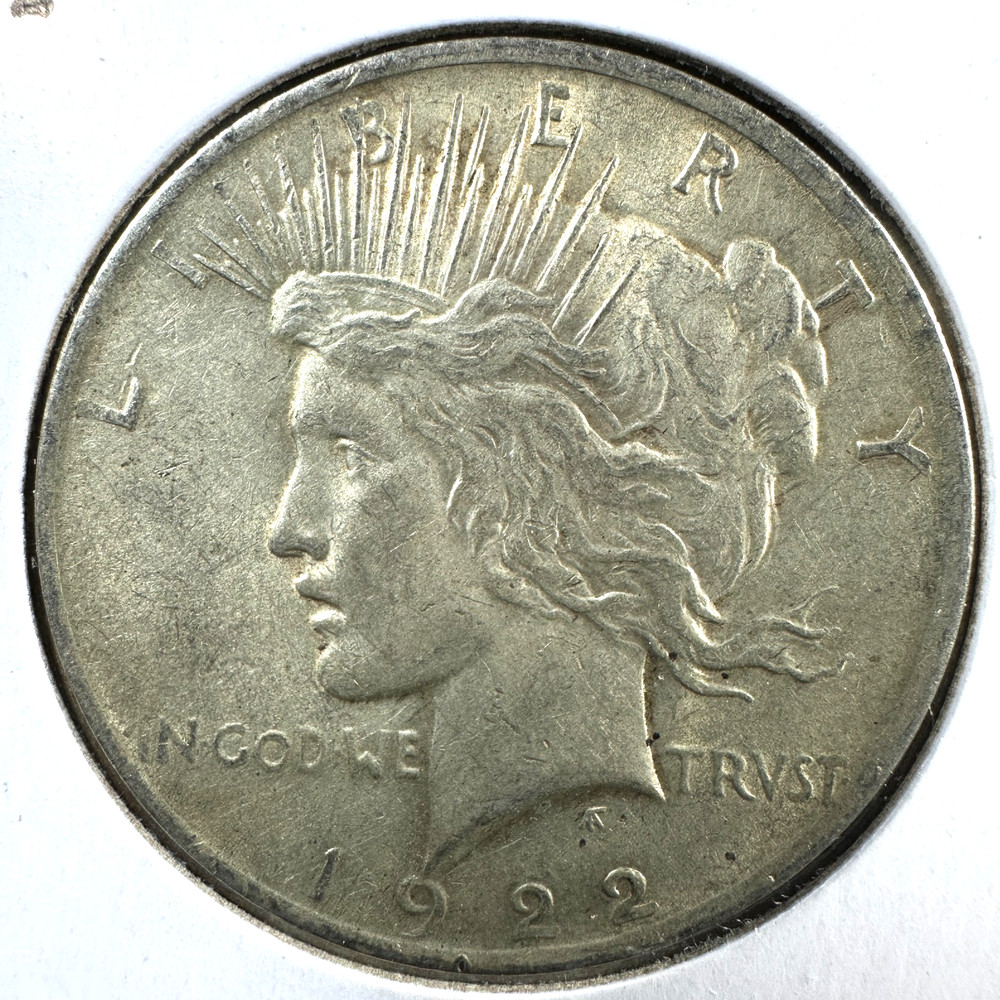 1922 $1 Silver Peace Dollar (89374)