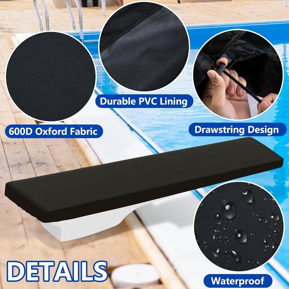 Ultimate 8ft Diving Board Protection - Dustproof, UV & Weather Resistant