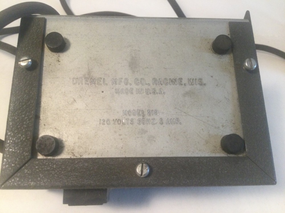 Vintage Dremel Motor Speed Control Unit. Model 218.