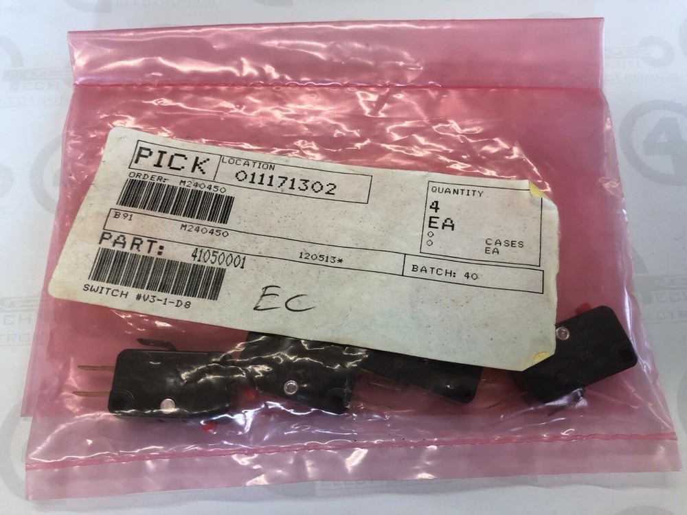 Universal Instruments Switch 41050001 Pack Of 4