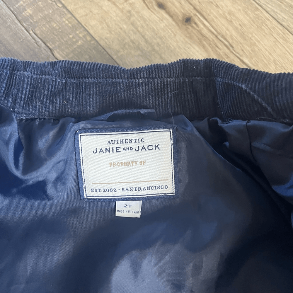 Janie and Jack Ouilted Jacket size 2