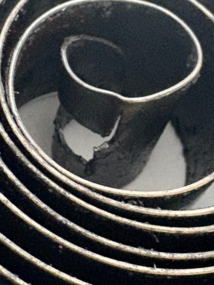 Edison cylinder phonograph spring. flaws please read.