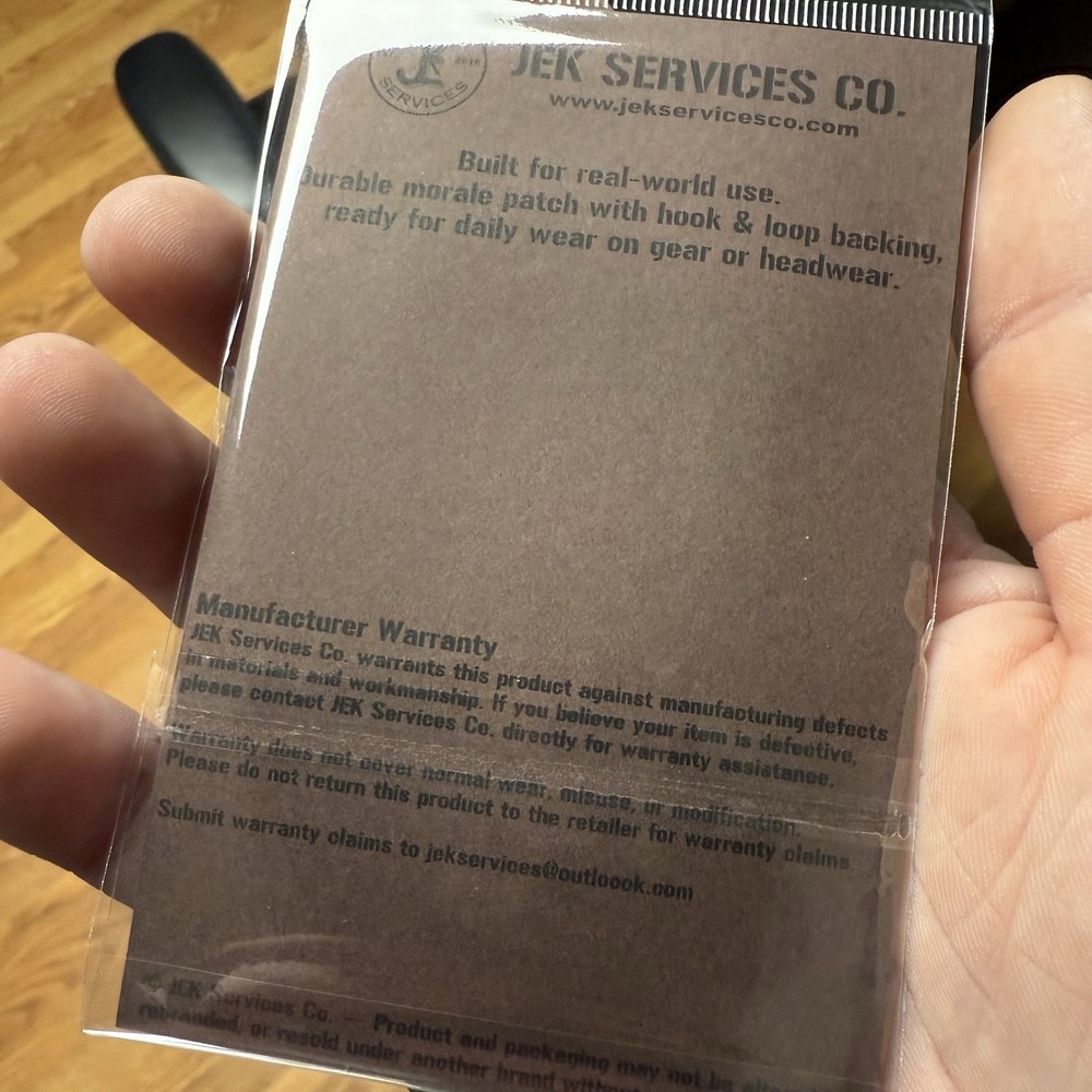 Killdozer Tread on Those Who Tread on You Morale Patch, 2" x 3" Hook & Loop