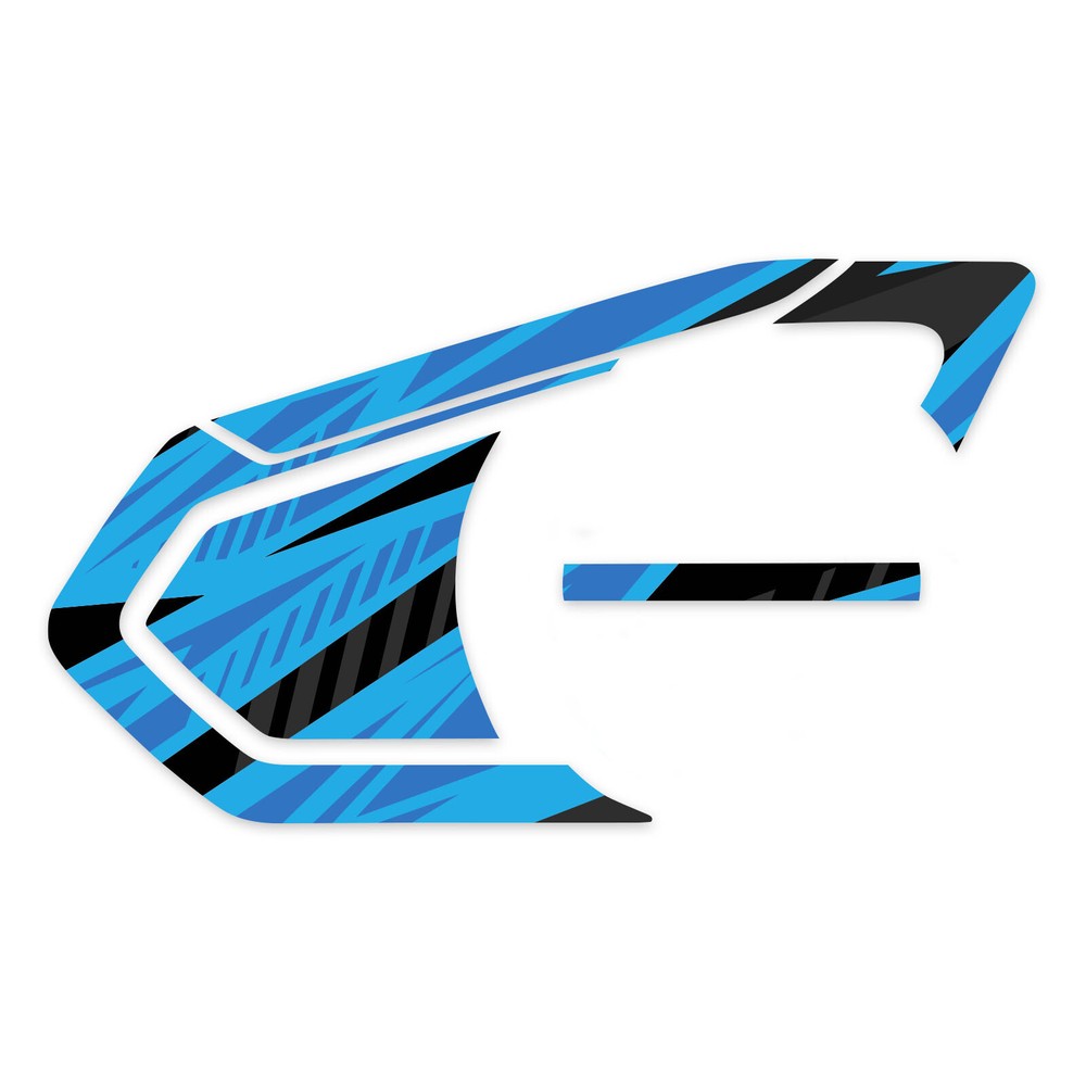 Blue Flash Device Surface Sticker For SENA 50S Intercom x1