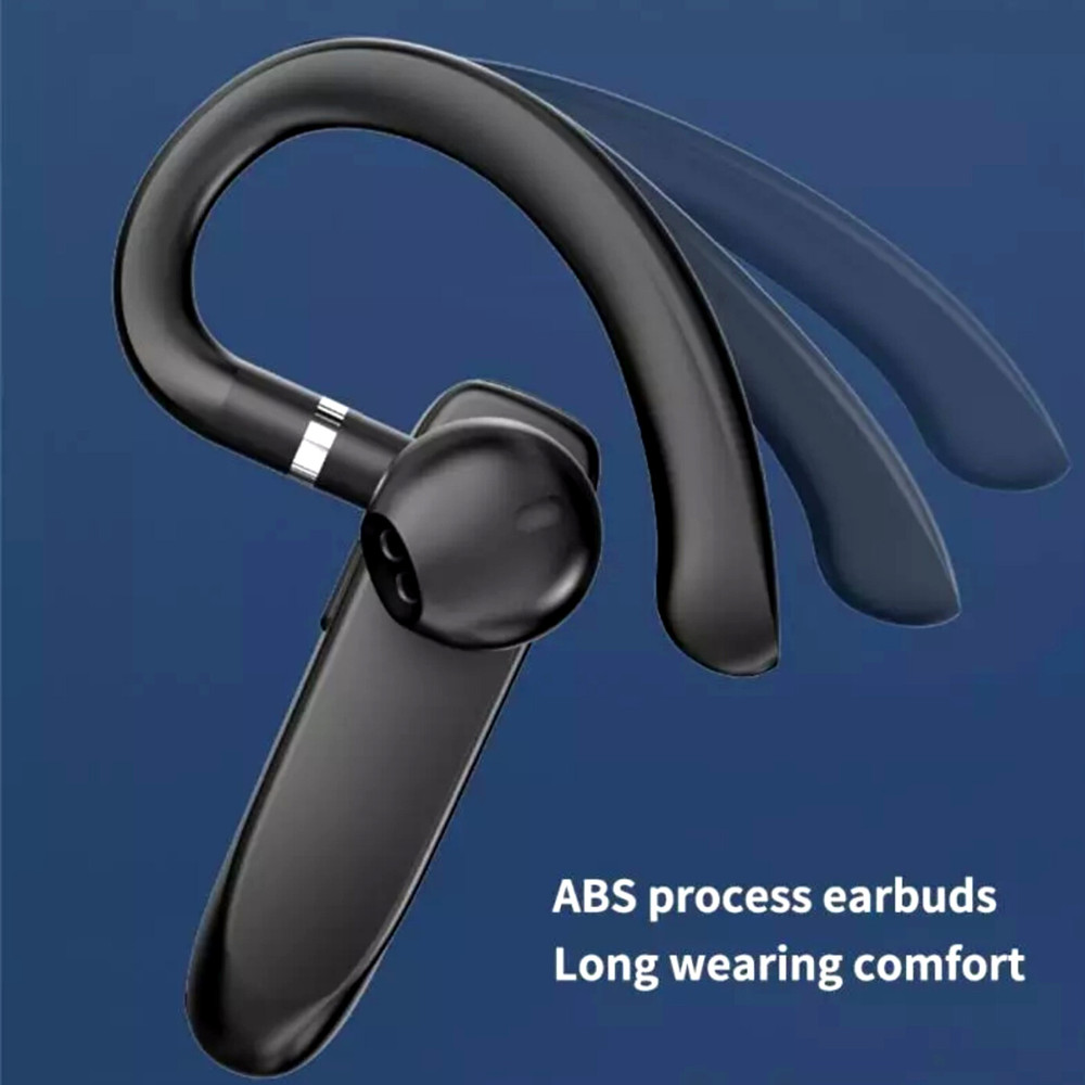 Wireless Bluetooth Headset Rechargeable With Voice Command Noise Cancelling Mic