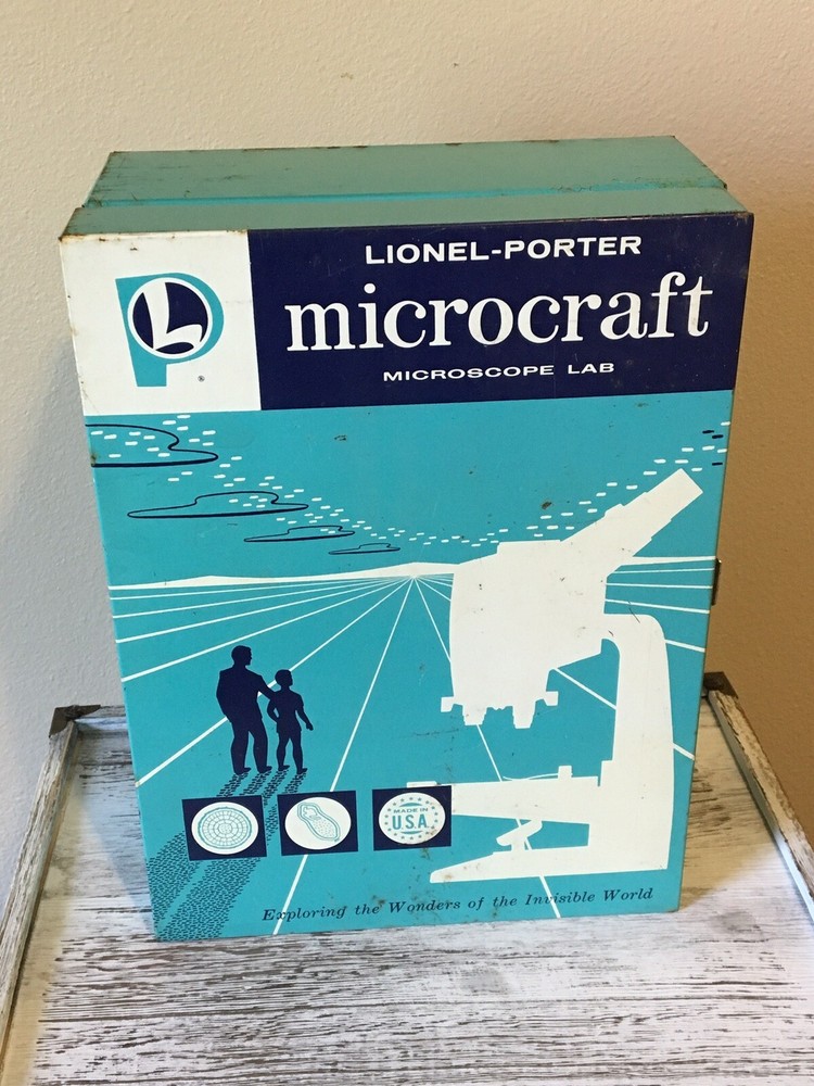 1960 Lionel-Porter Microcraft Microscope Lab