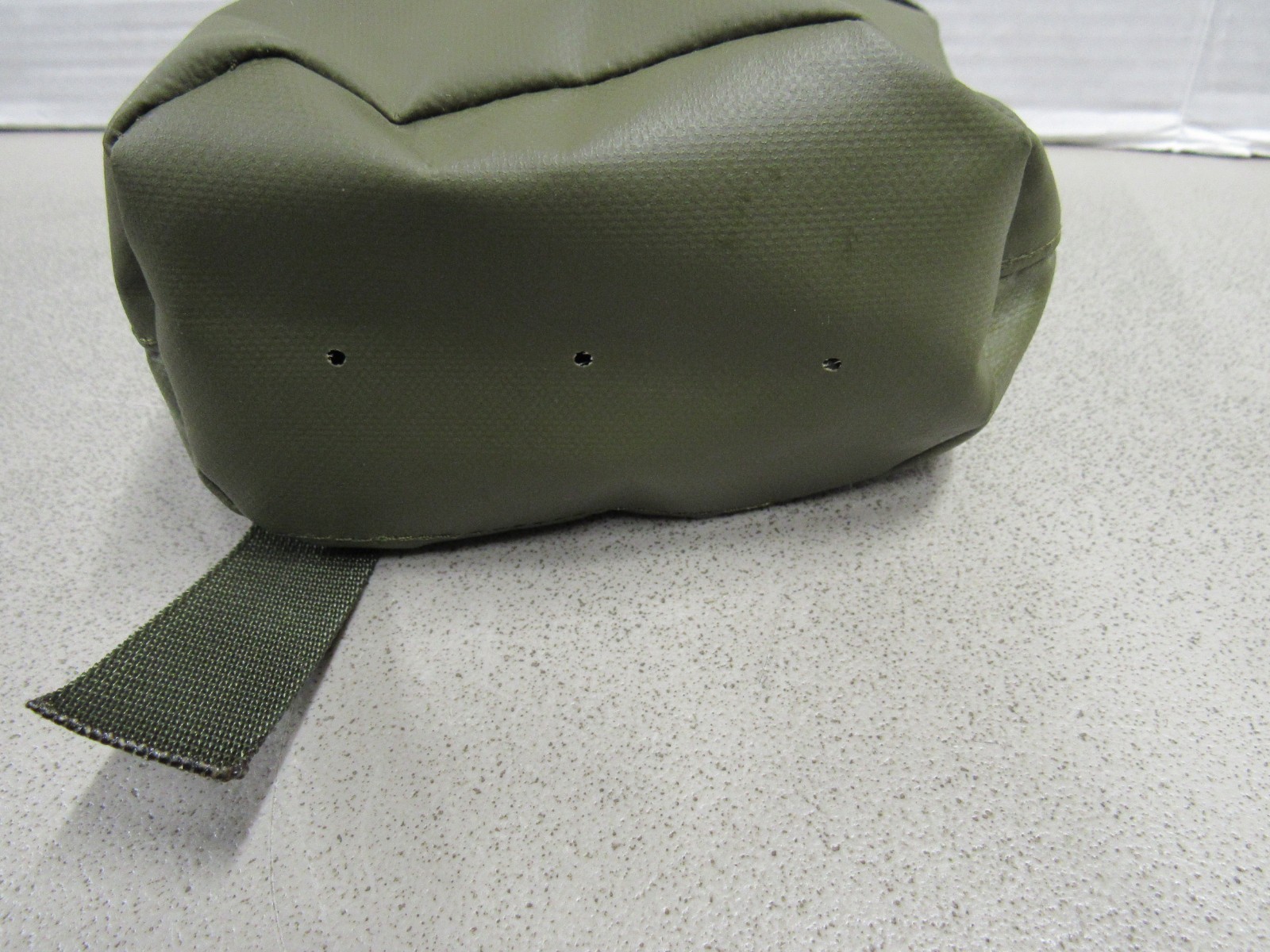 Danish M/45-59 Web Gear Canteen Cover Rubberized New Old Stock OD Green