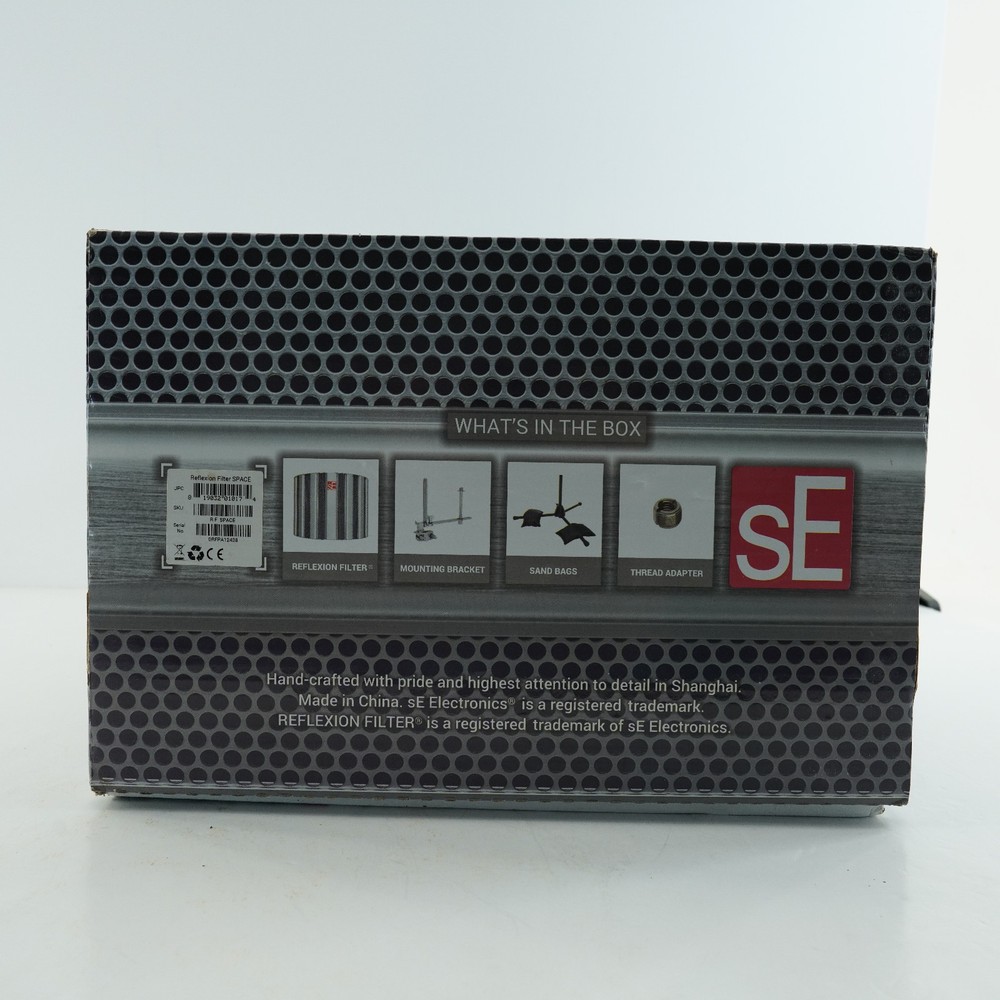 Se Electronics RF SPACE Acoustic Treatment Filter Isolation Shield NO HARDWARE