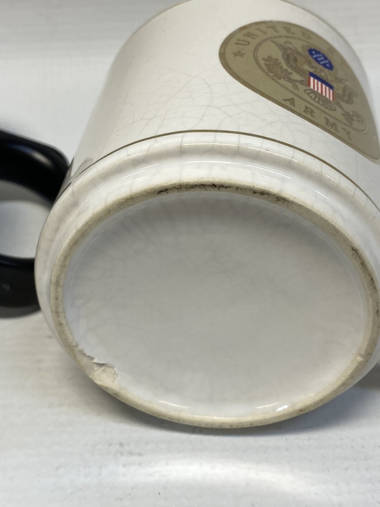 US Army Stainless and Ceramic Coffee Mugs