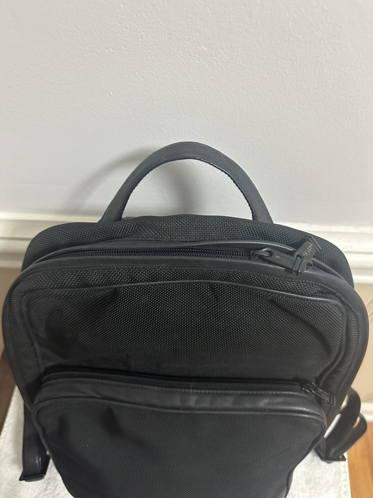 Tumi Ballistic Nylon/Leather Backpack 43042D3