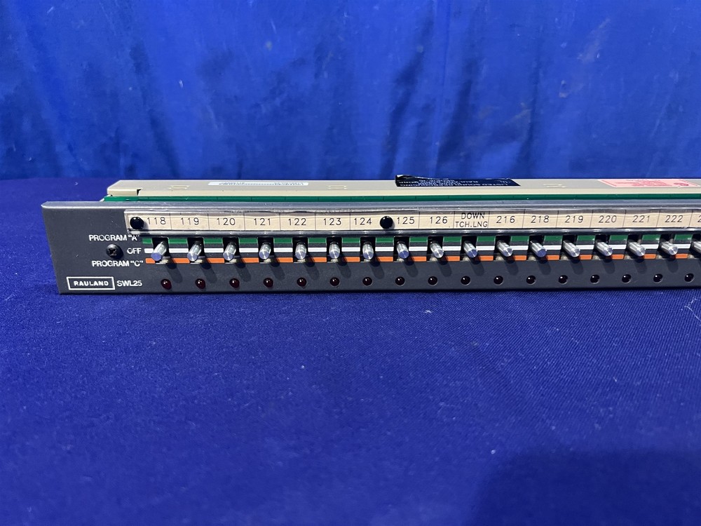 Rauland Borg SWL25 25 Key Station Selector Panel for intercom system PA 1A