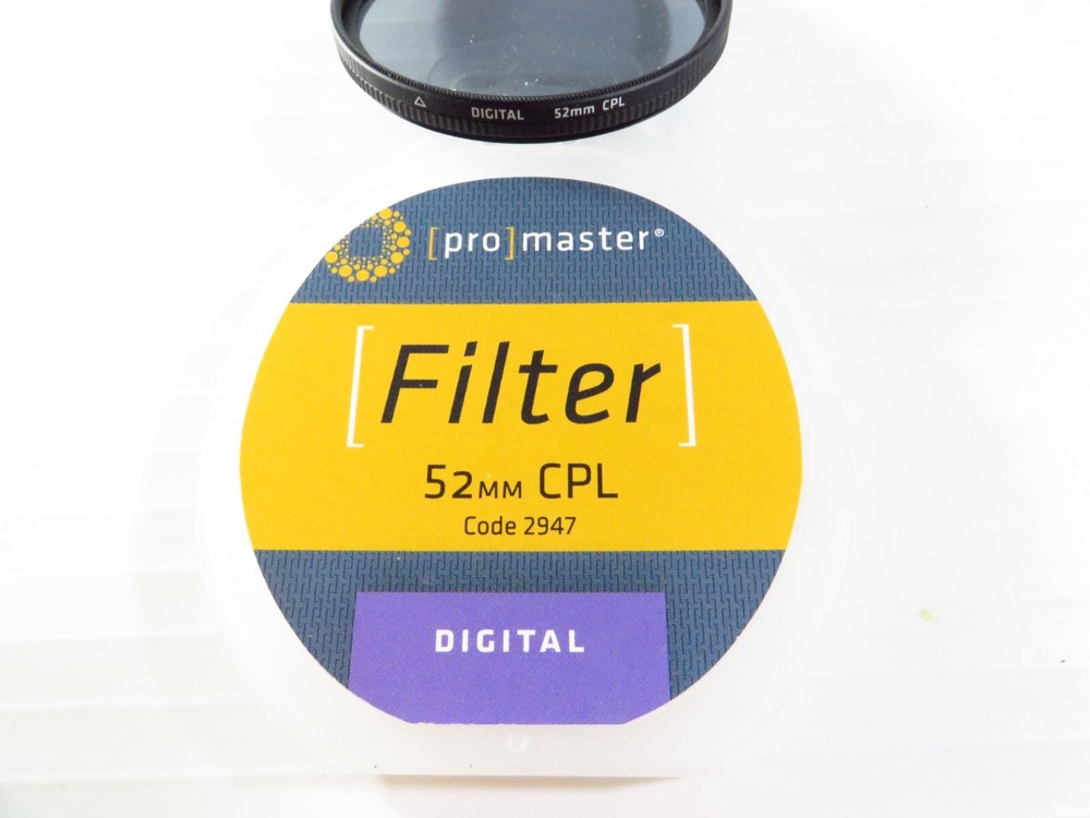 Promaster 2947 52mm Digital Circular Polarizing Filter CPL