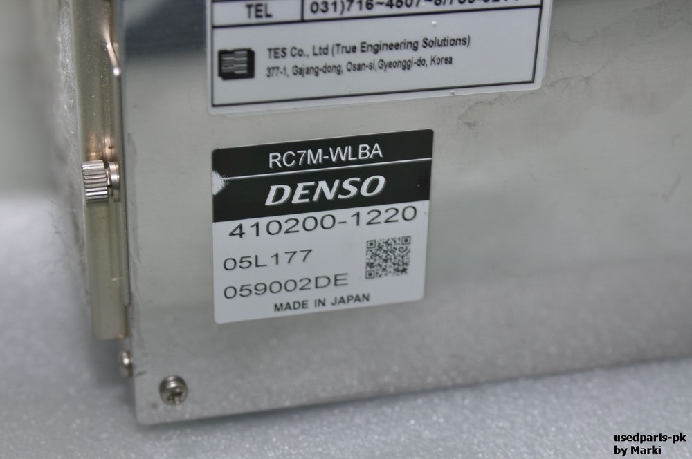 DENSO CONTROLLER RC7M-WLBA & MP7ME3P4 PENDANT & FULL CABLES & SERVO MOTOR