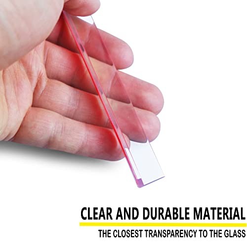 Multi-Purpose Clear Shower Door Side Seal L Shape Angle Jamb with Pre 1