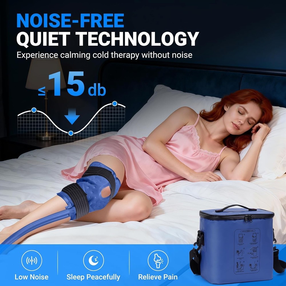 Cold Therapy Machine - Programmable Ice Machine for Knee After Surgery Portable