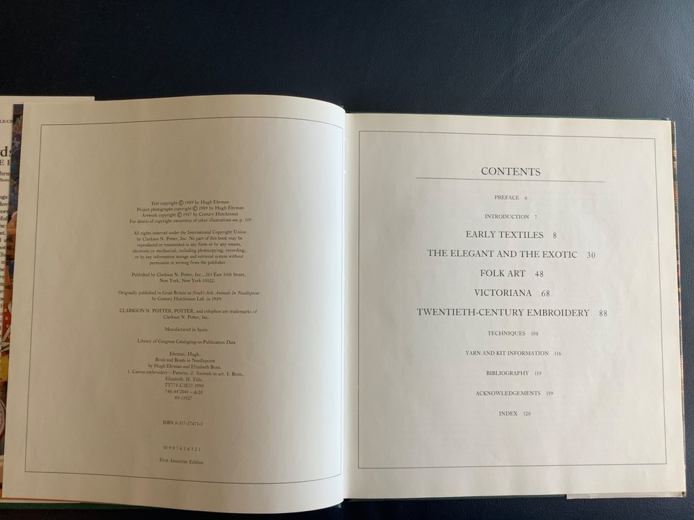 2 Ehrman Needlepoint Books