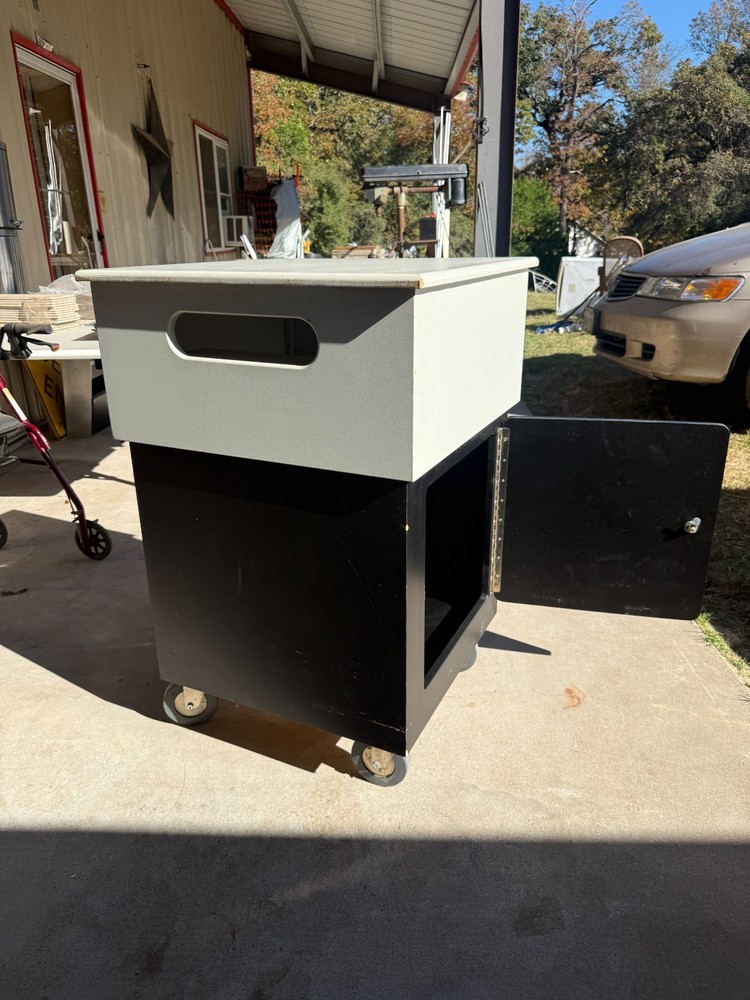 Custom Rolling Storage Cart / Cabinet - $70