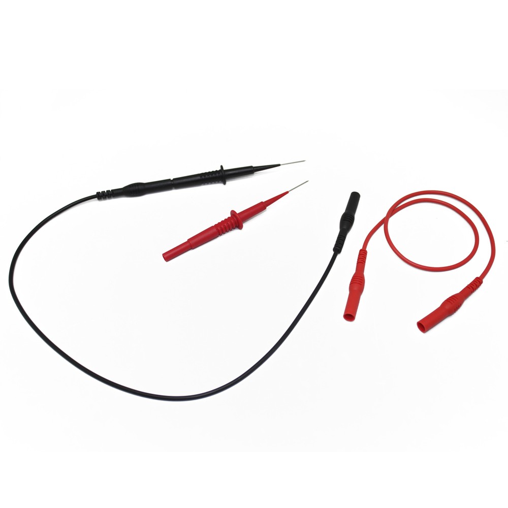 Aidetek sharp stainless needle test leads 4multimeter 600V 1A4mm socket 4FLUKE