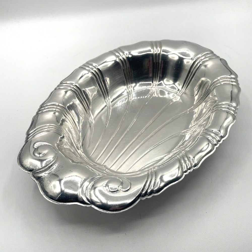 Neptune Silver Plate Dish By Rogers Bro