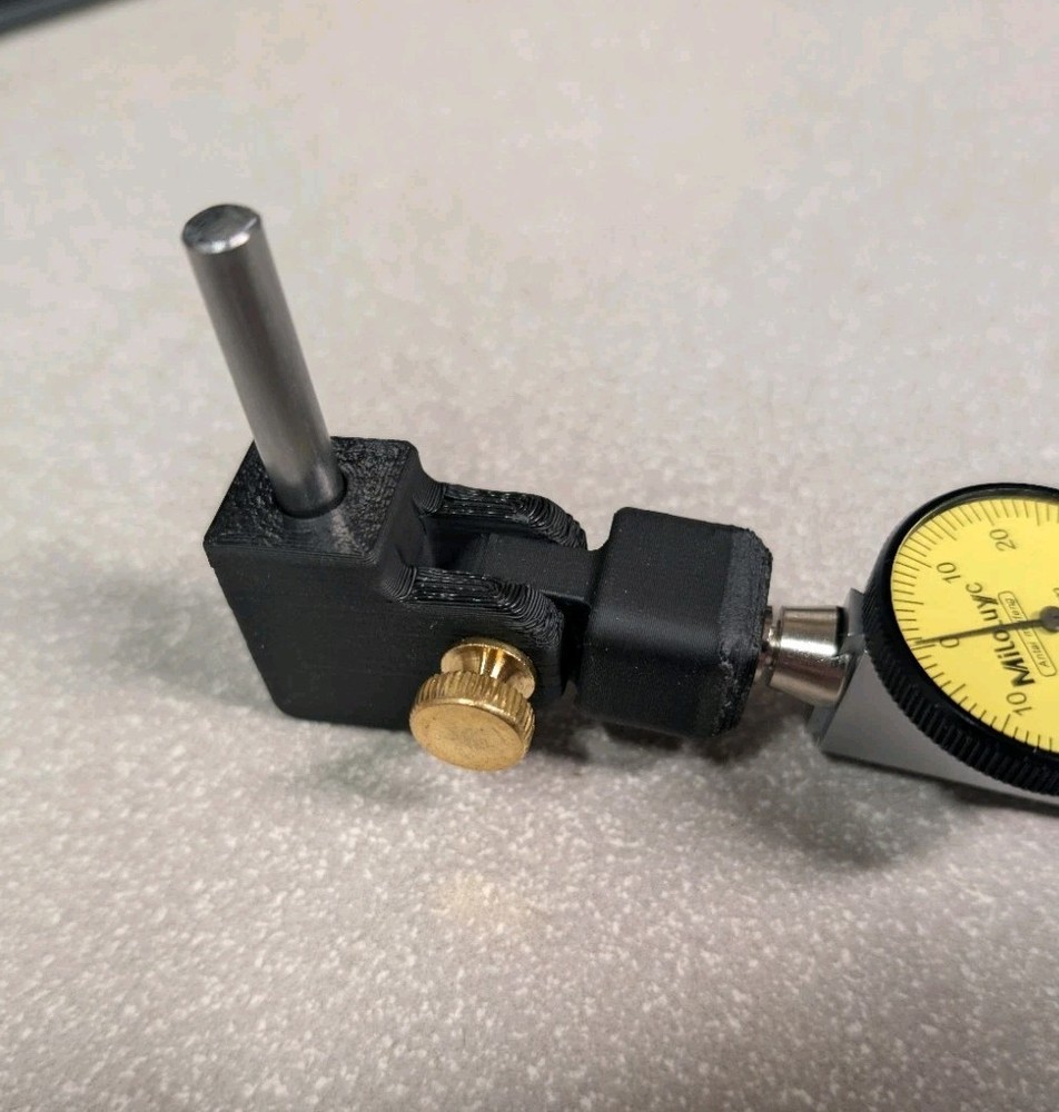 High-accuracy CNC TRAM TOOL, with Dial Test Indicator, fits small CNC routers