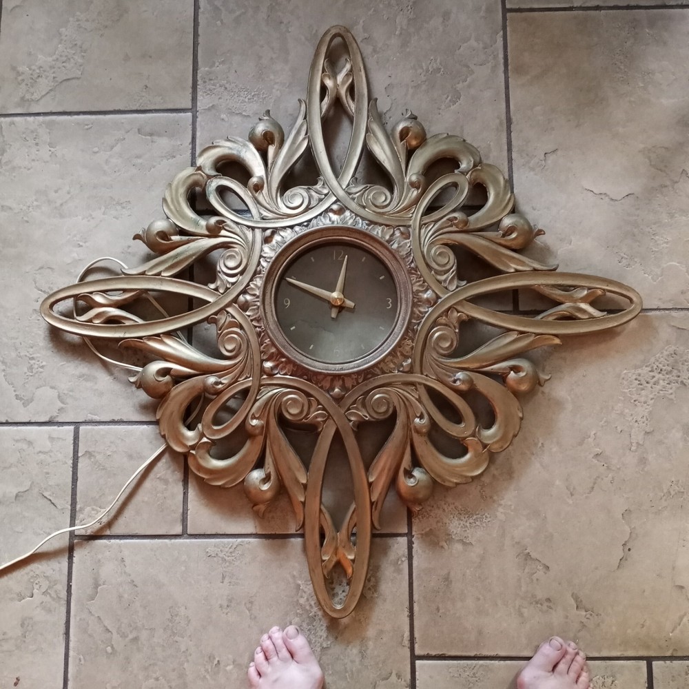 Mid Century Modern Haddon Unique Electric Clock