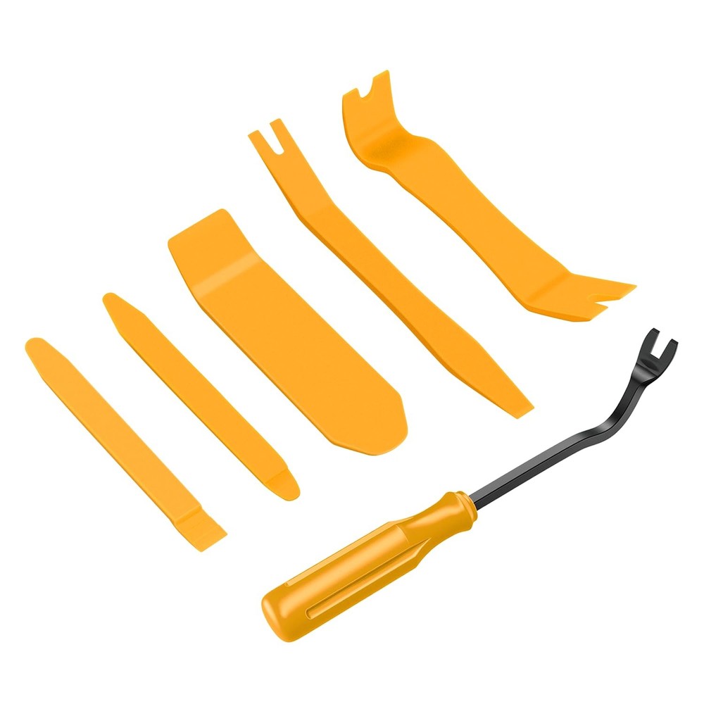 6PCS Trim Removal Tool Set Ergonomic Nylon Car Panel Fastener Remover Kit