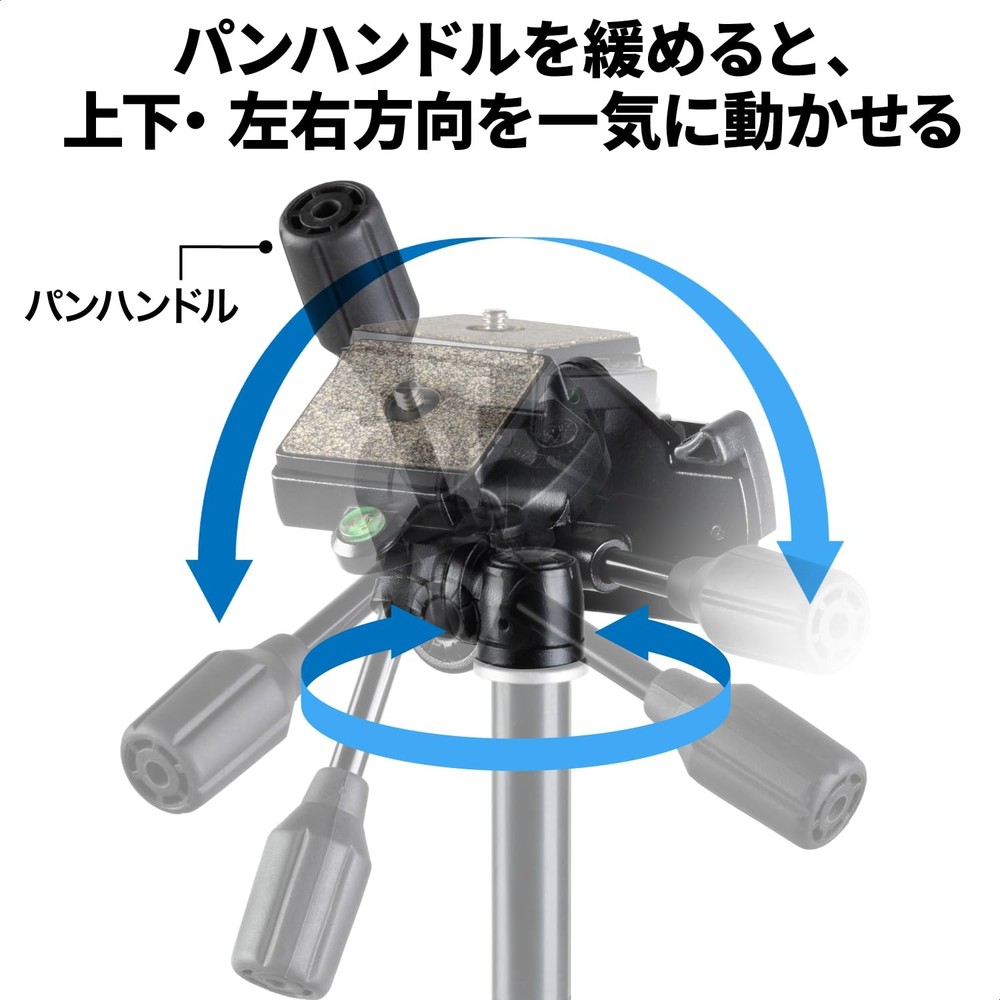 SLIK head SH-704 E BK N 3WAY type 206386