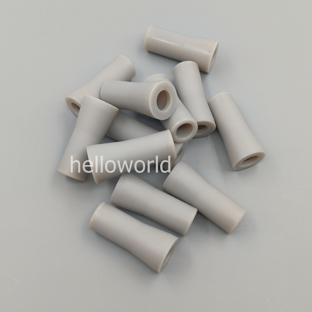 10 Pcs Dental Saliva Ejector Vacuum Valve Rubber Tip Snap-on Replacement Adapter