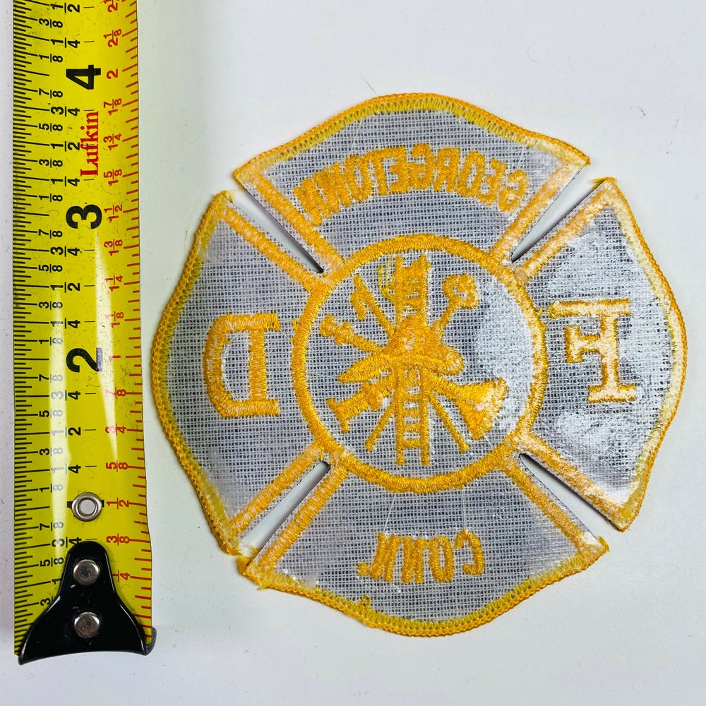 Georgetown Fire Connecticut CT Patch C6
