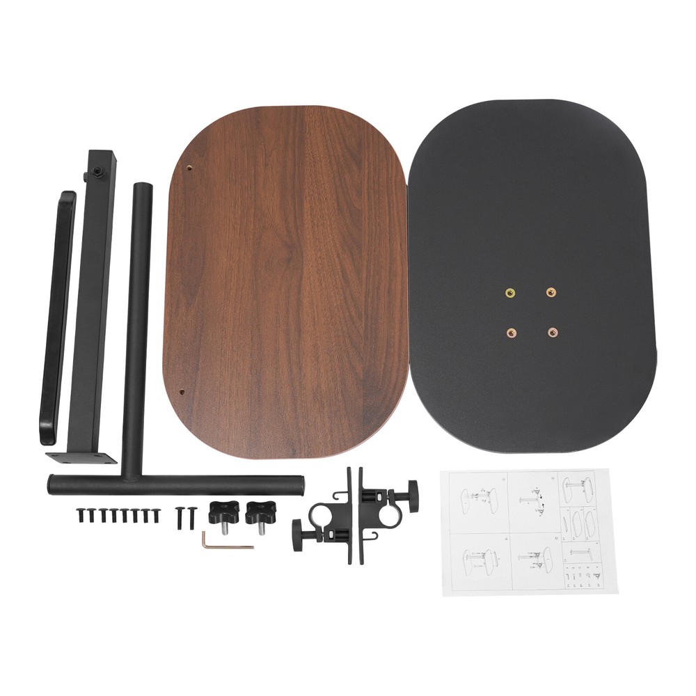 C-shaped Side Table Sofa Table for Living room&Study Height Adjustable SideTable