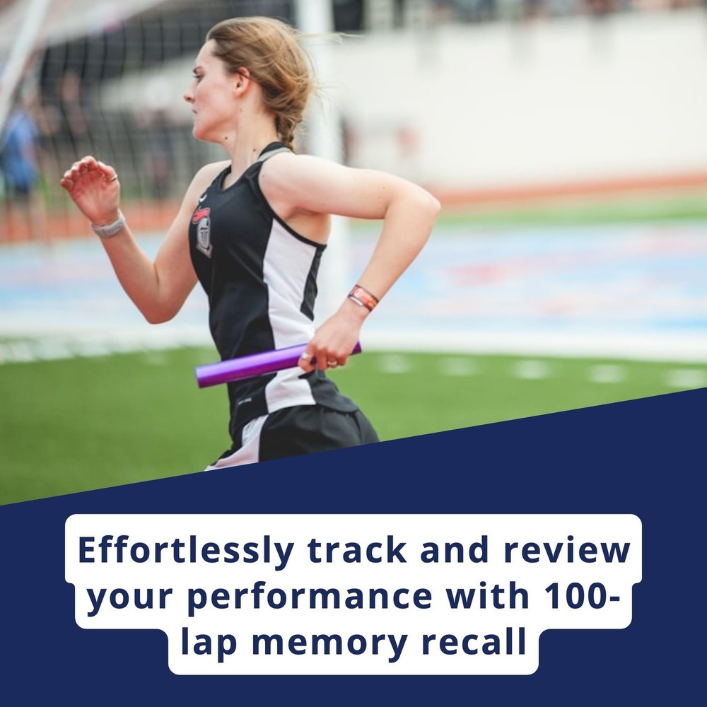 Ultrak 100 Lap Memory Timer, Yellow