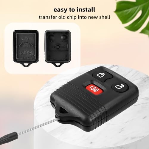 Replacement Key Fob Shell Case, Smart Keyless FitRemote Control housin 1 pcs