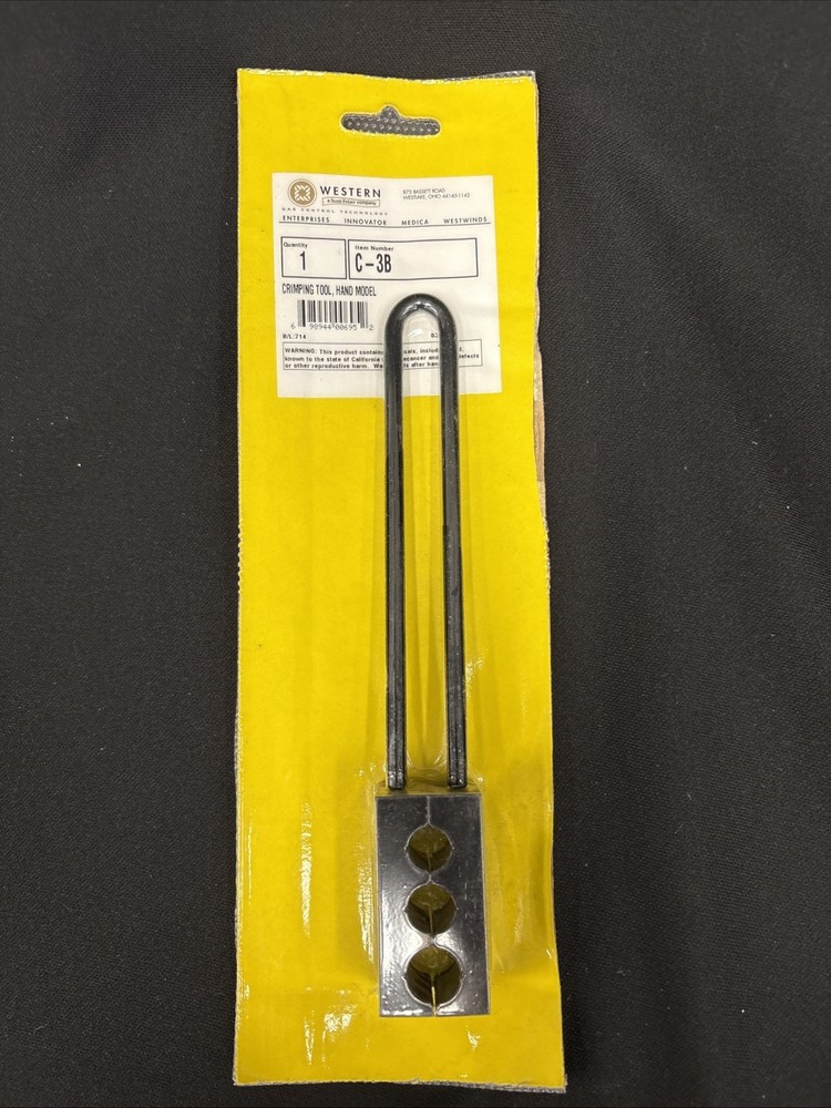 Western C-3B Crimping Tool, Hand Model