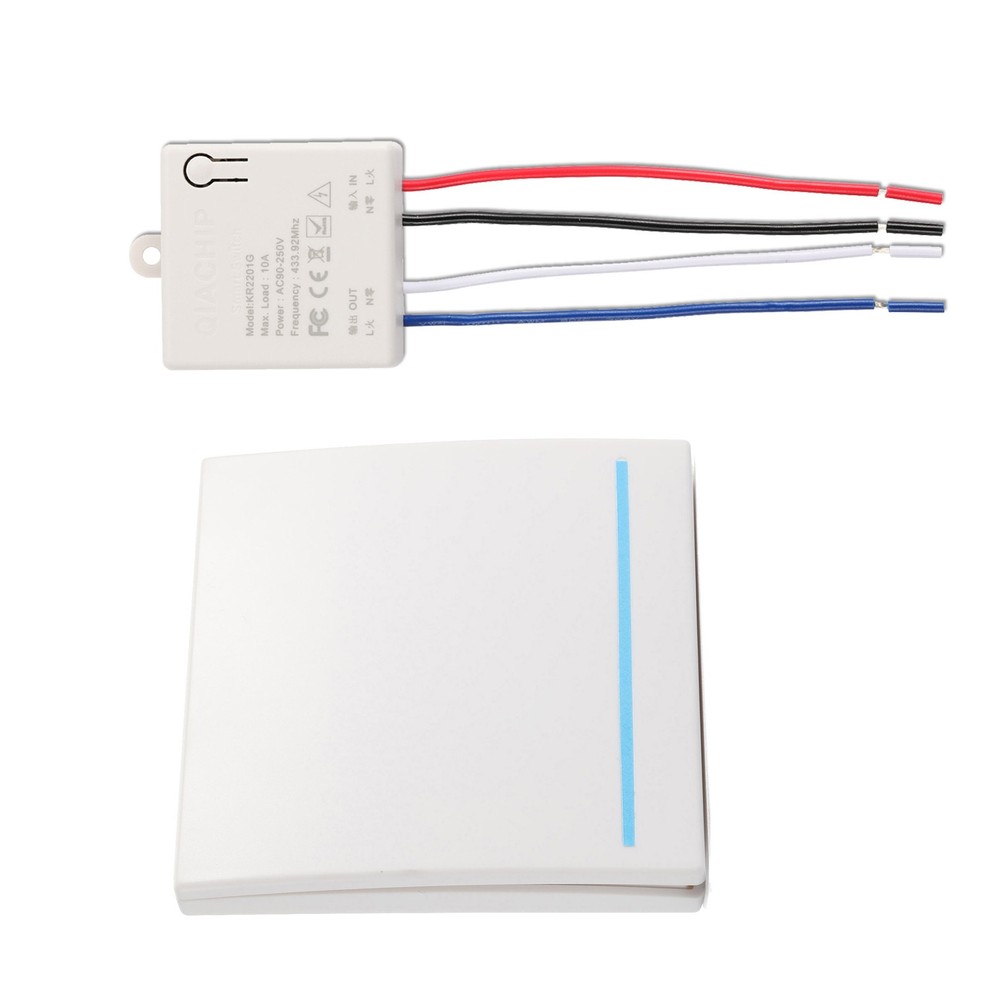 AC 90V~250V 10A 433mhz Receiver Module Wireless Switch Home Lighting Part
