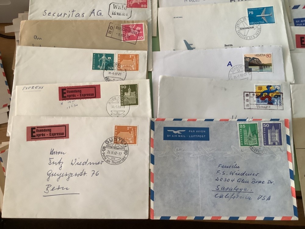 Switzerland postal covers 33 items Ref A2200
