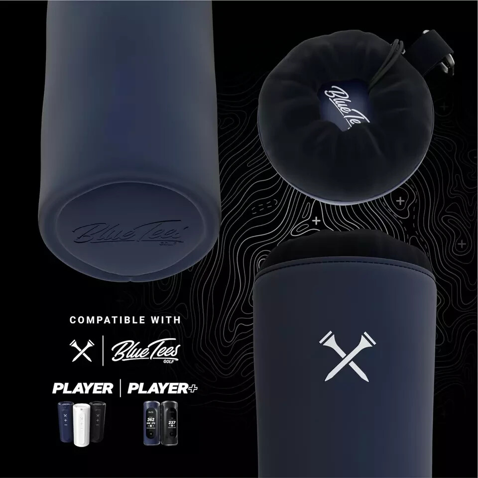 Blue Tees Golf GPS Case Compatible with Player+ GPS Speaker - Soft Carrying