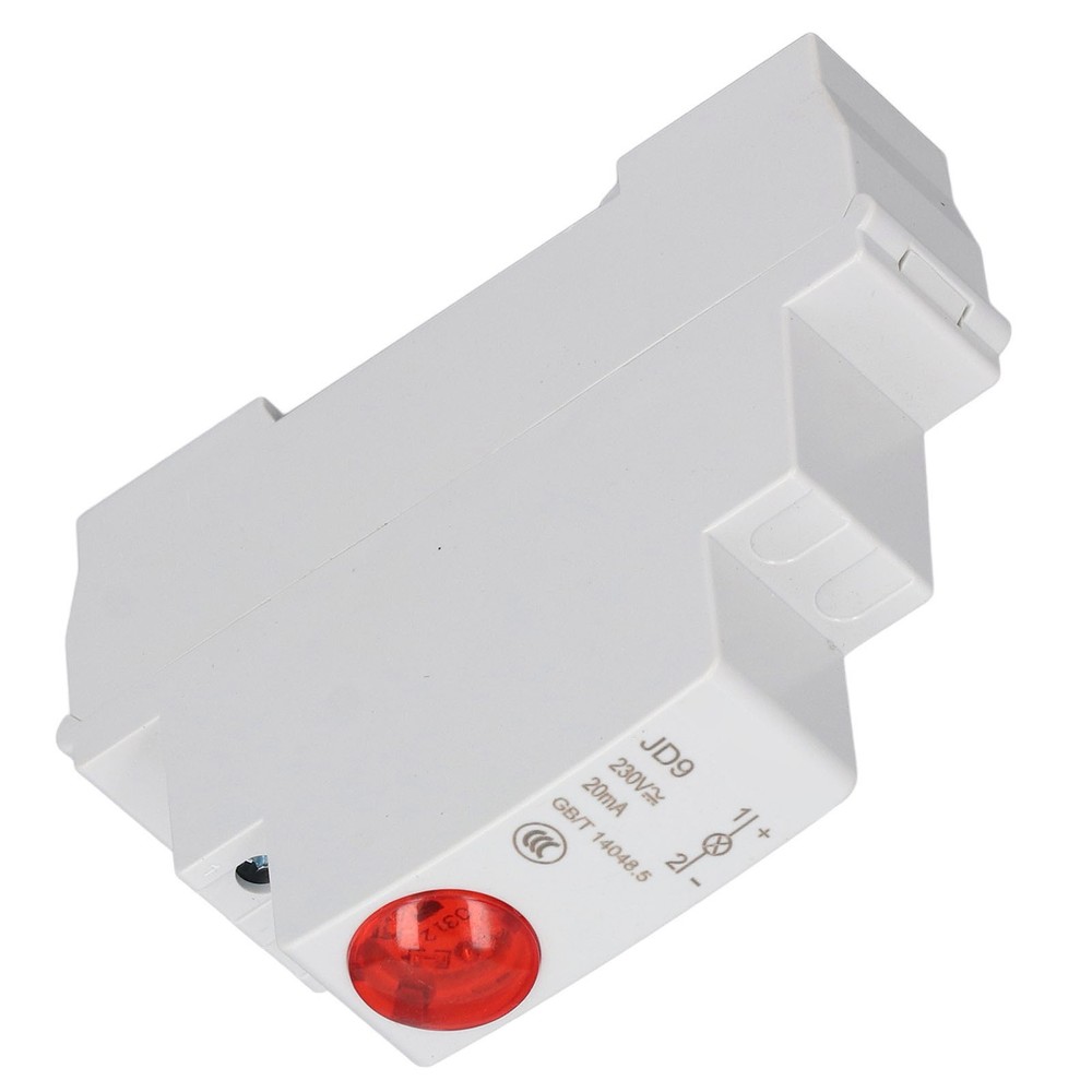 ♡ RED DIN Rail LED Indicator Light Circuit Signal Indication Rail Type LED