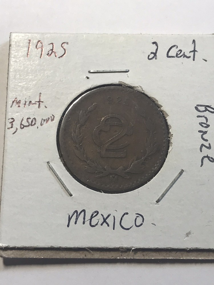 mexico 2 cent 1925