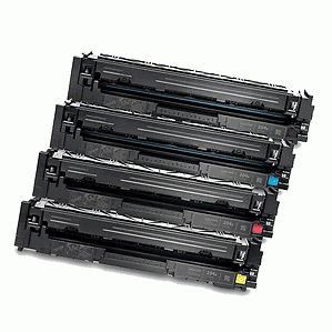 Compatible for CF500A HP 202A Toner Set, B/C/M/Y