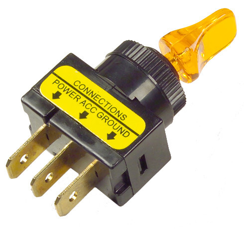 GROTE GROTE TOGGLE SWITCH YELLOW PART# 82-1910 NEW